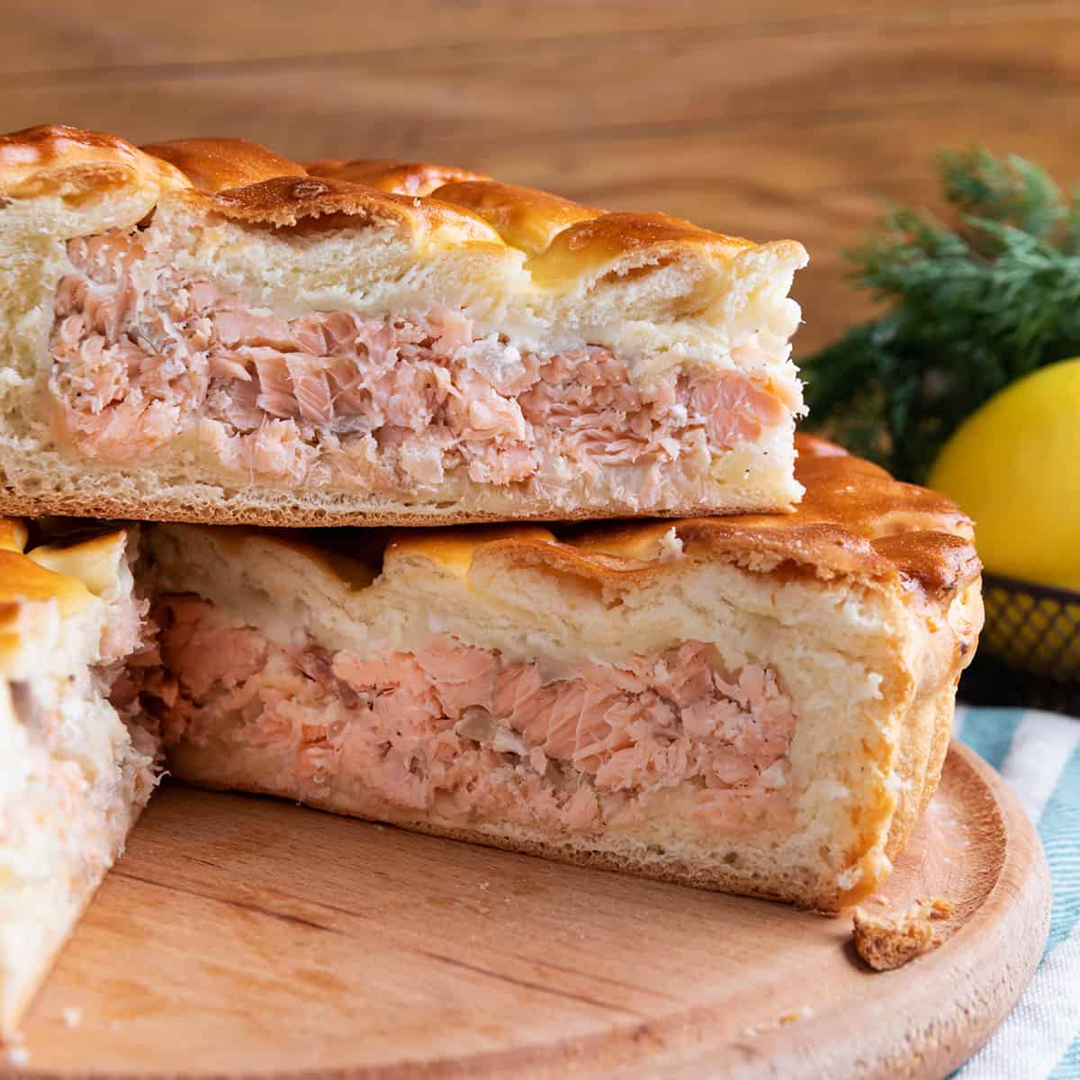 Homemade Salmon Pie