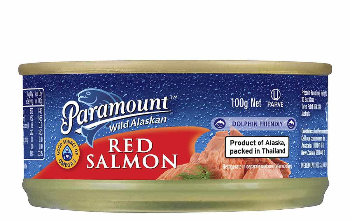 Paramount Wild Alaskan Red Salmon 100g